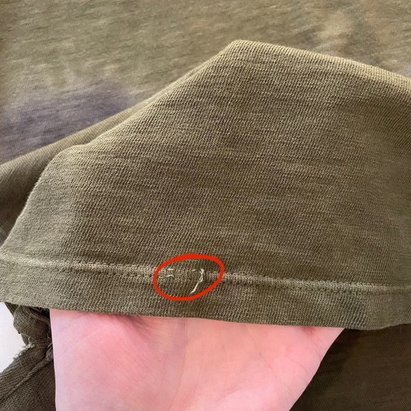 Cotton Citizen Mens L Tie Dye Long Sleeve Shirt Earth Tone USA Distressed READ - Picture 11 of 13